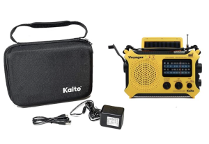 Kaito Voyager Emergency Radio bundle